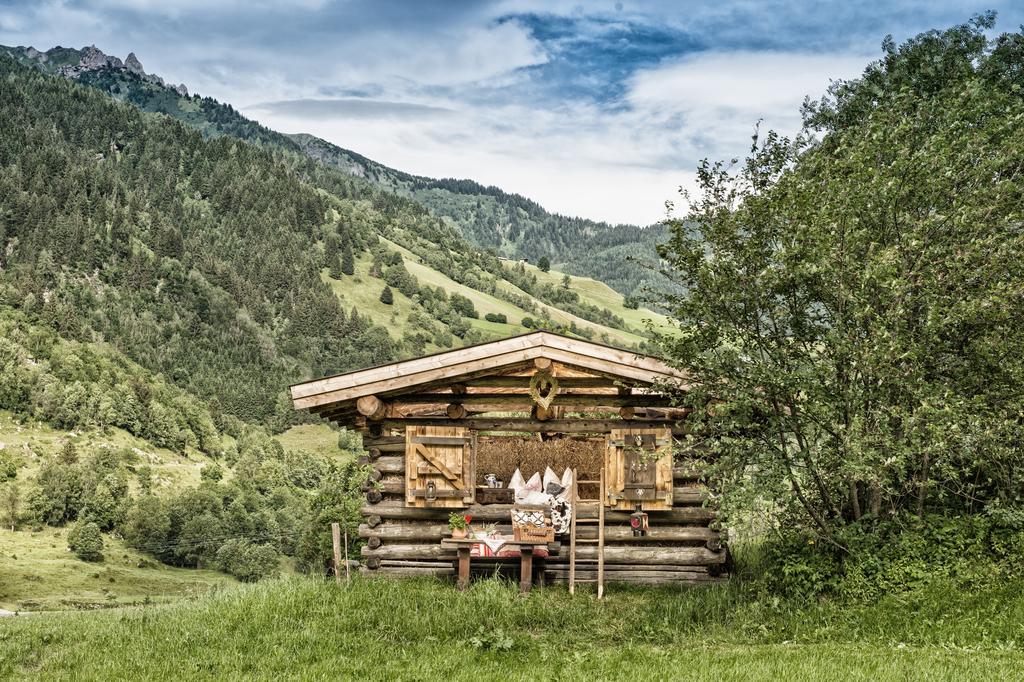 Bauernhofhotel "Die Unterbergerin" - Zimmer Mit Fruehstueck Und Ferienwohnungen In Gastein Mit Gratis Thermeneintritt Dorfgastein Buitenkant foto