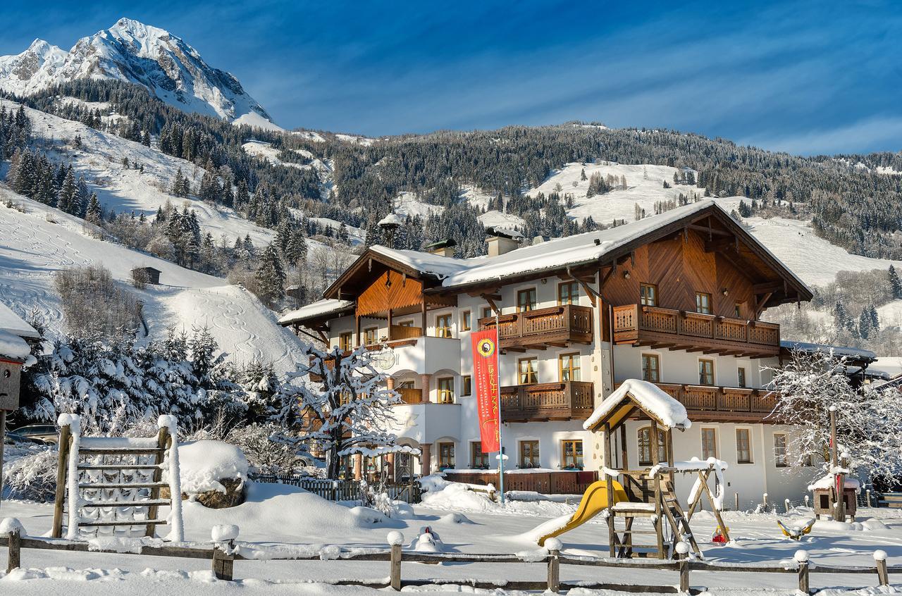 Bauernhofhotel "Die Unterbergerin" - Zimmer Mit Fruehstueck Und Ferienwohnungen In Gastein Mit Gratis Thermeneintritt Dorfgastein Buitenkant foto